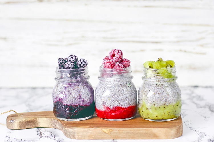 Pudding z nasion chia